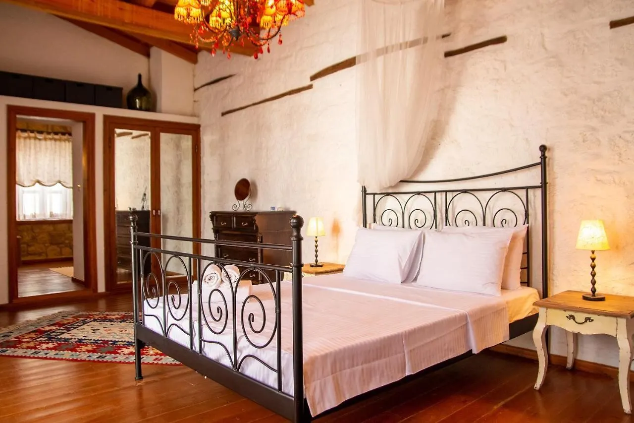 Marvelous Stonehouse With Backyard And Fireplace In Alacati Cesme Apartment