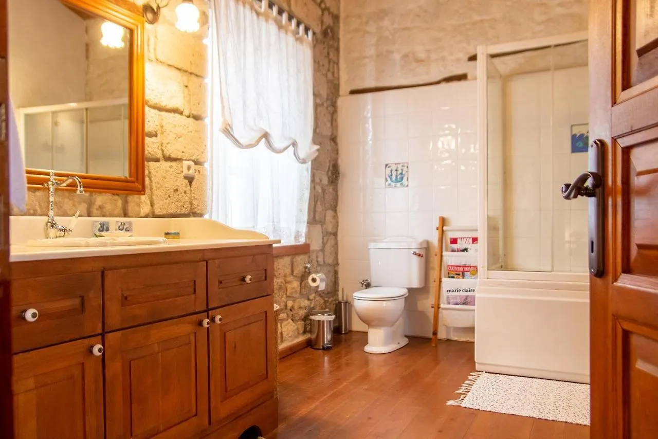 Marvelous Stonehouse With Backyard And Fireplace In Alacati Cesme Apartment