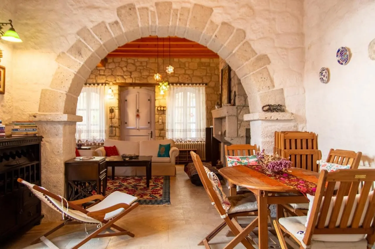Marvelous Stonehouse With Backyard And Fireplace In Alacati Cesme Apartment