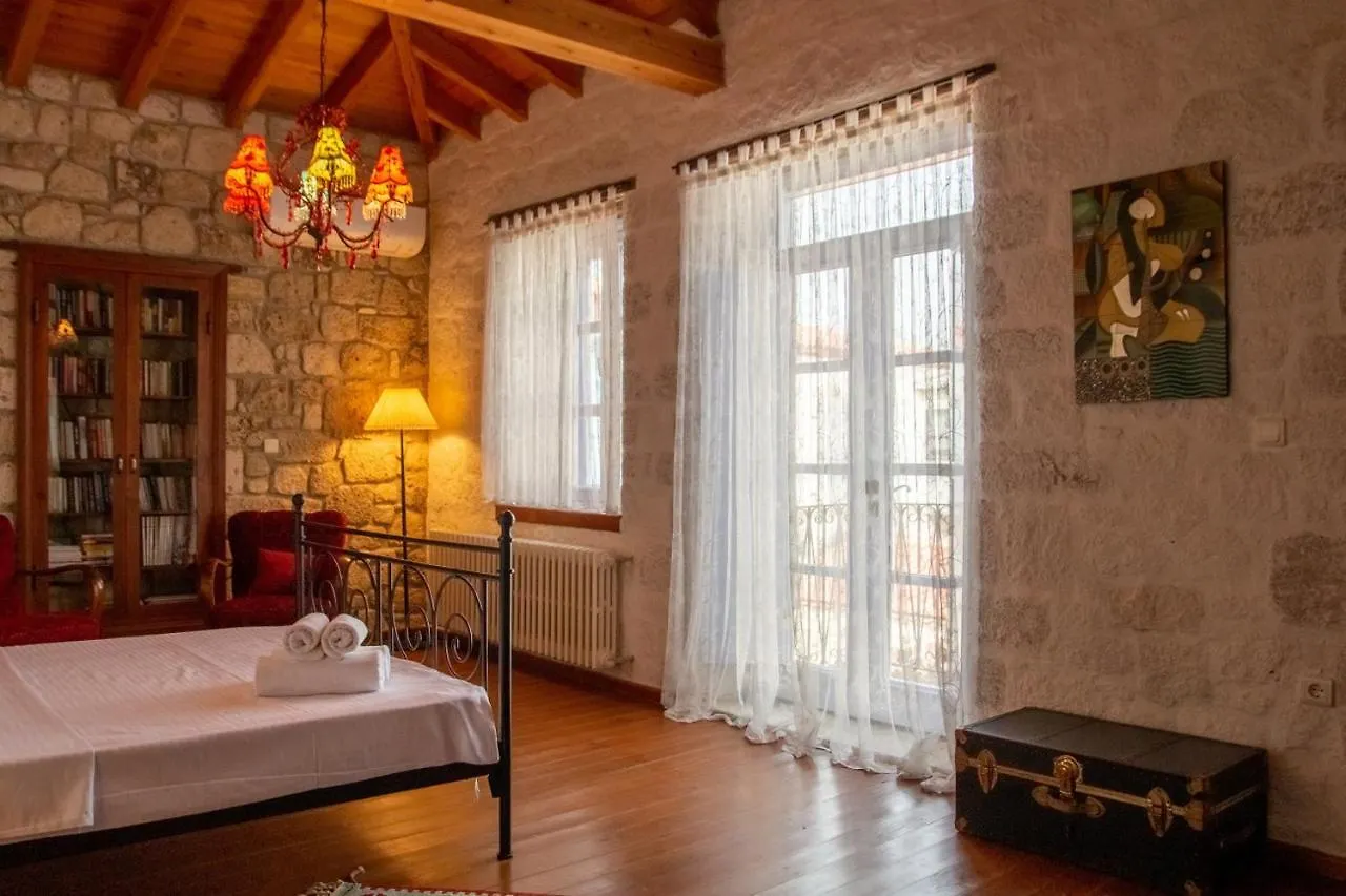 Marvelous Stonehouse With Backyard And Fireplace In Alacati Cesme Apartment Turkey